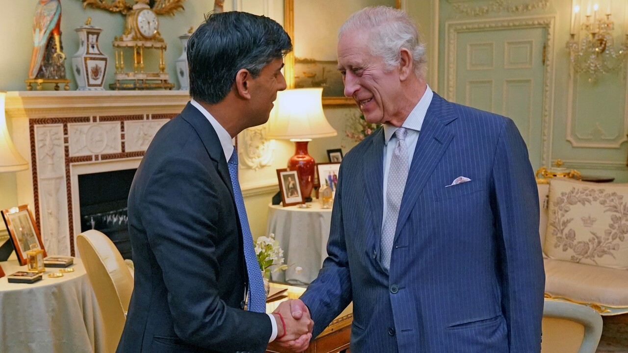 'Brings me to tears': King Charles meets British PM Rishi Sunak at
