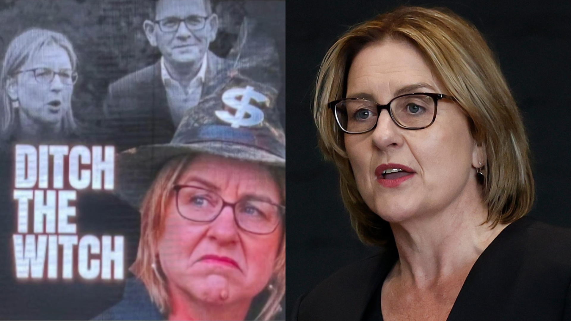 Jacinta Allan targeted in humiliating 'Ditch the Witch ...