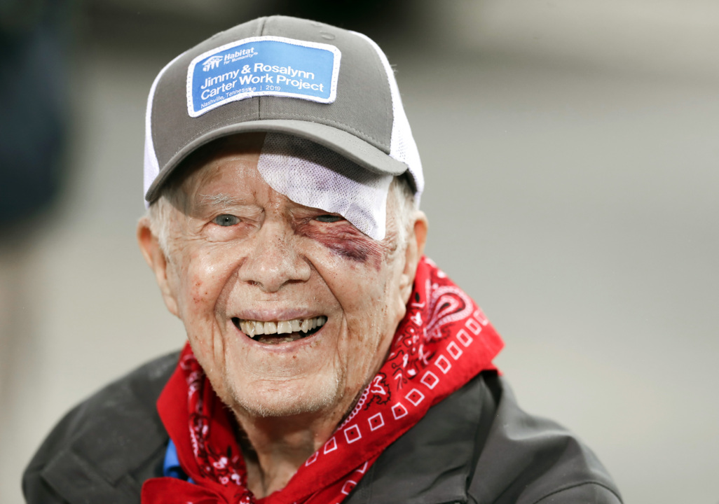 Former president Jimmy Carter 'feels fine' after fall Sky News Australia
