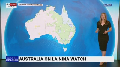 Australia is on La Niña Watch for the second year in a row - indicating the potential for another wet Summer for parts of the country. Meteorologist Alison Osborne has the details. 
