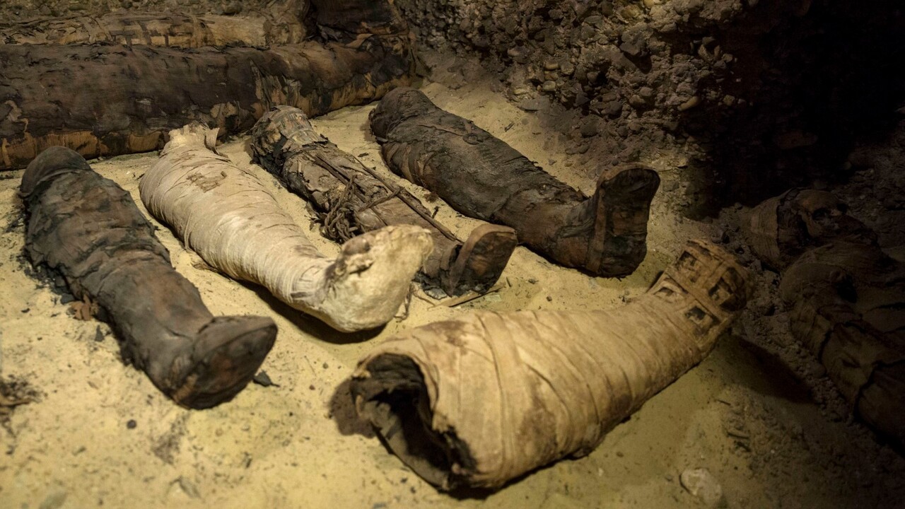 Egypt unveils more than 40 ancient mummies in underground tomb |  news.com.au — Australia's leading news site for latest headlines