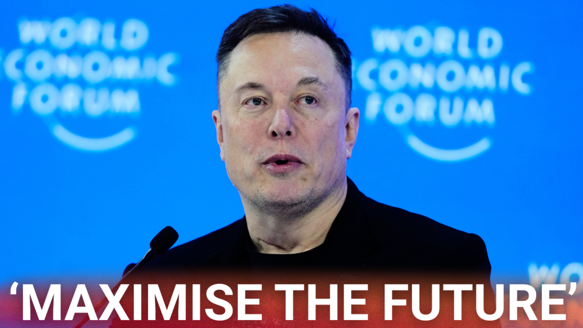 Elon Musk shares his wishes to ‘maximise the future of civilisation’ in  Davos