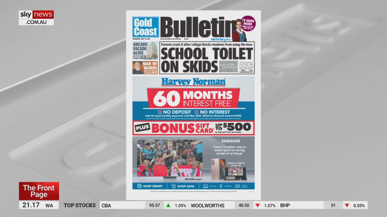Parents outraged as schools lock toilets to stop students vaping