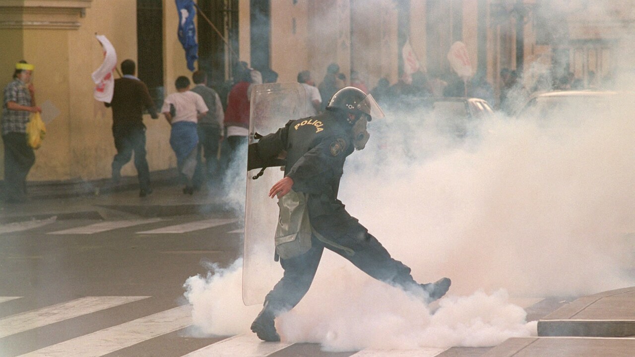 Peruvian protesters clash with police after former president pardoned ...