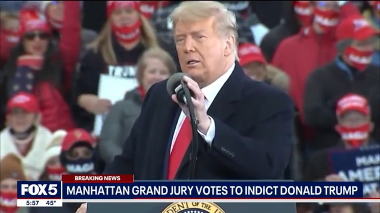 Grand jury votes to indict former US president Donald Trump | Stuff