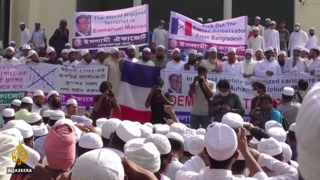 Anti-France protests spread globally