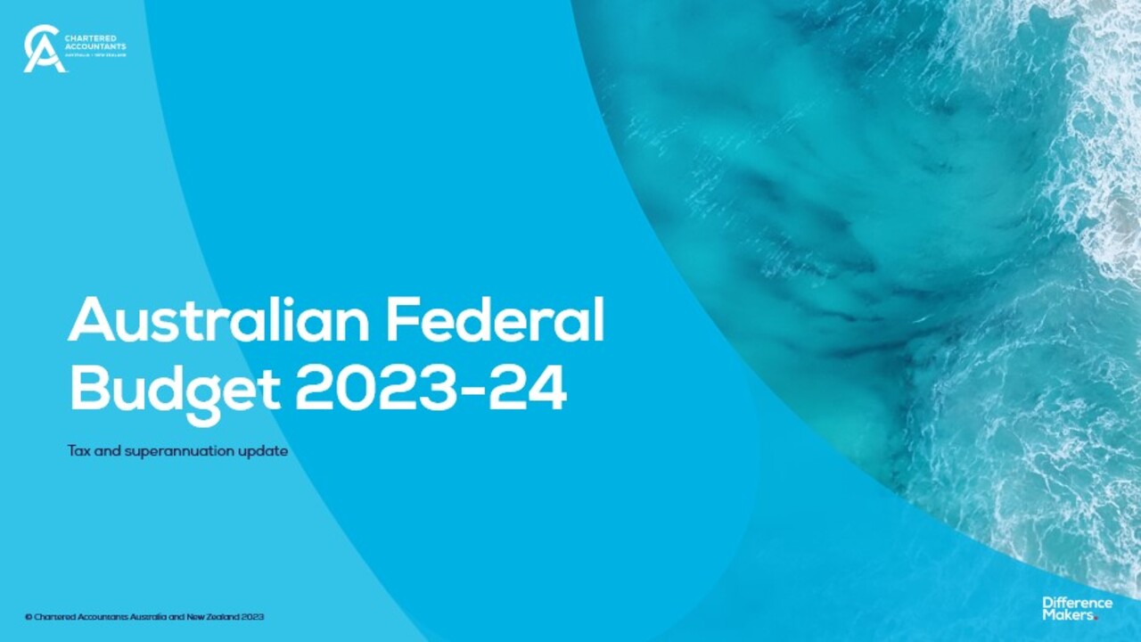 Tax Changes in 2023-24 Australia Federal Budget