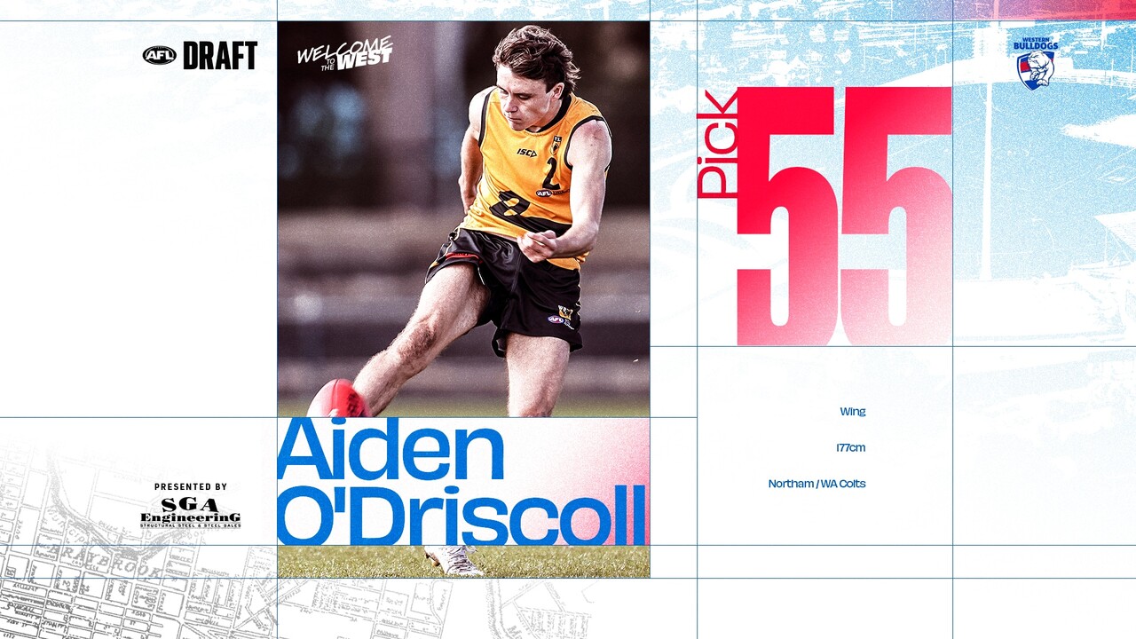 2023 AFL Draft Pick 55 Aiden O Driscoll