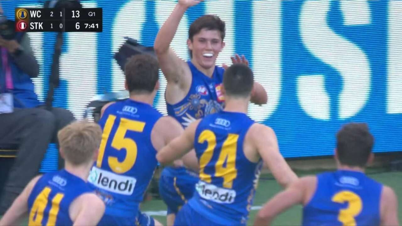 West Coast Eagles forward Noah Long says St Kilda performance set