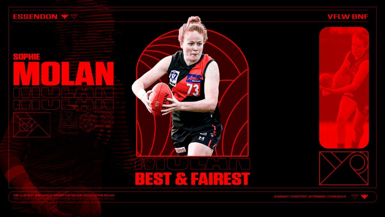 VFLW Best Fairest Molan highlights