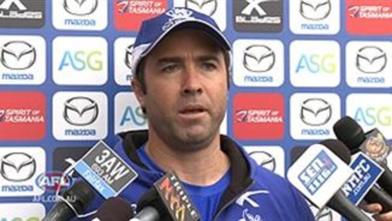 Brad Scott says dob in racist fans