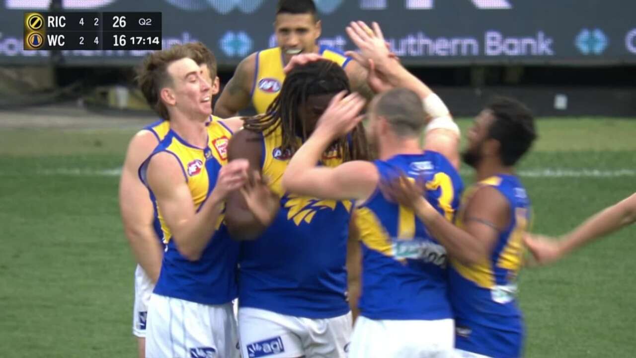 West Coast Eagles ruckman Nic Naitanui to face beanpole 21-year-old in  footy return