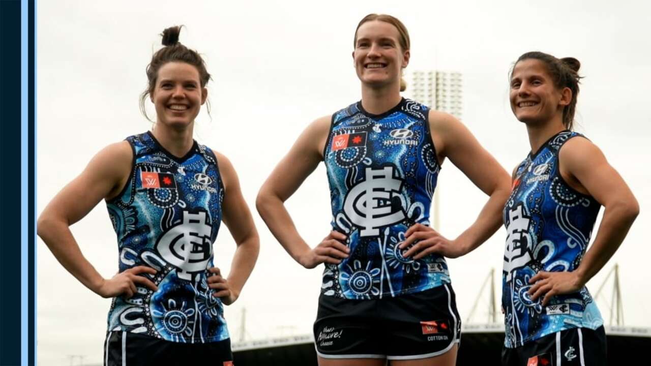 Blues unveil season seven Indigenous guernsey