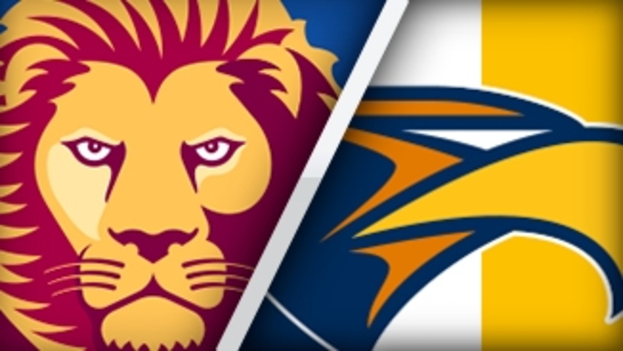 Highlights Brisbane Lions V West Coast