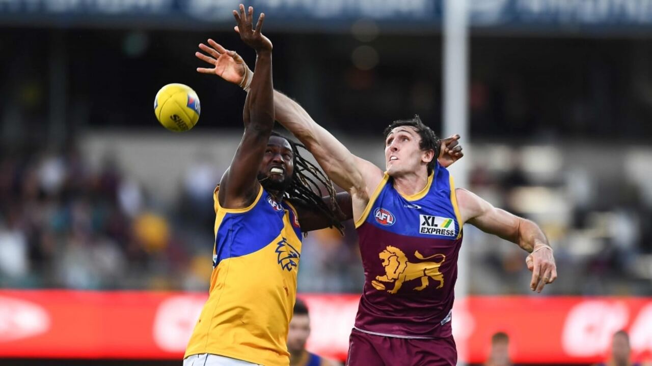 Gunston hits Eagles for six in AFL return