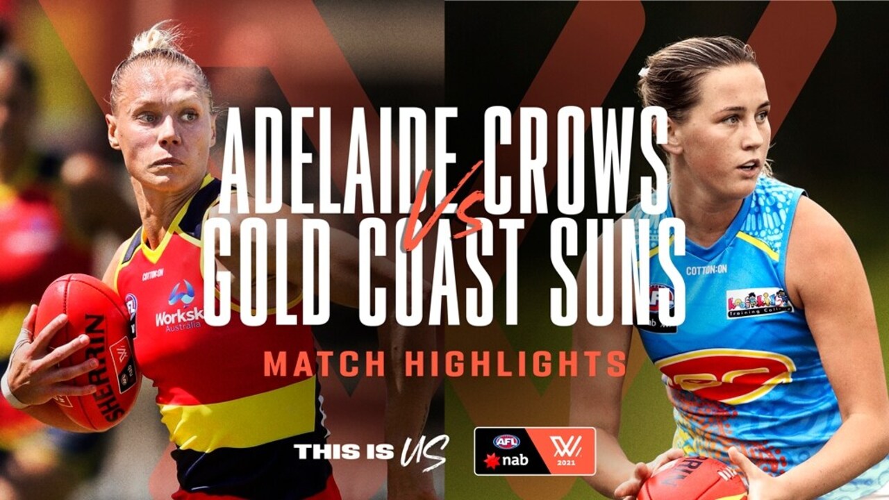 Aflw Match Highlights Adelaide V Gold Coast