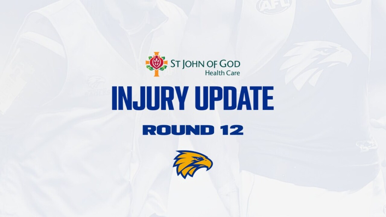 Injury update: Round 12