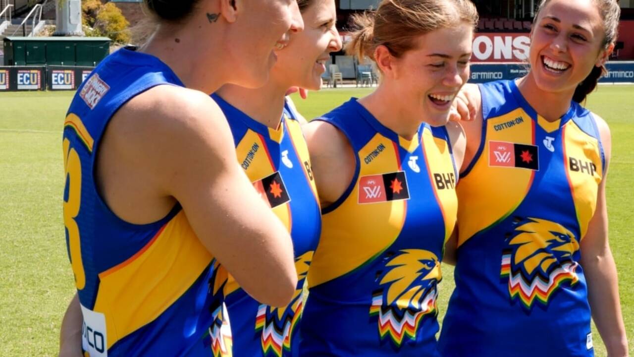 Hawthorn launches inaugural AFLW Pride Guernsey