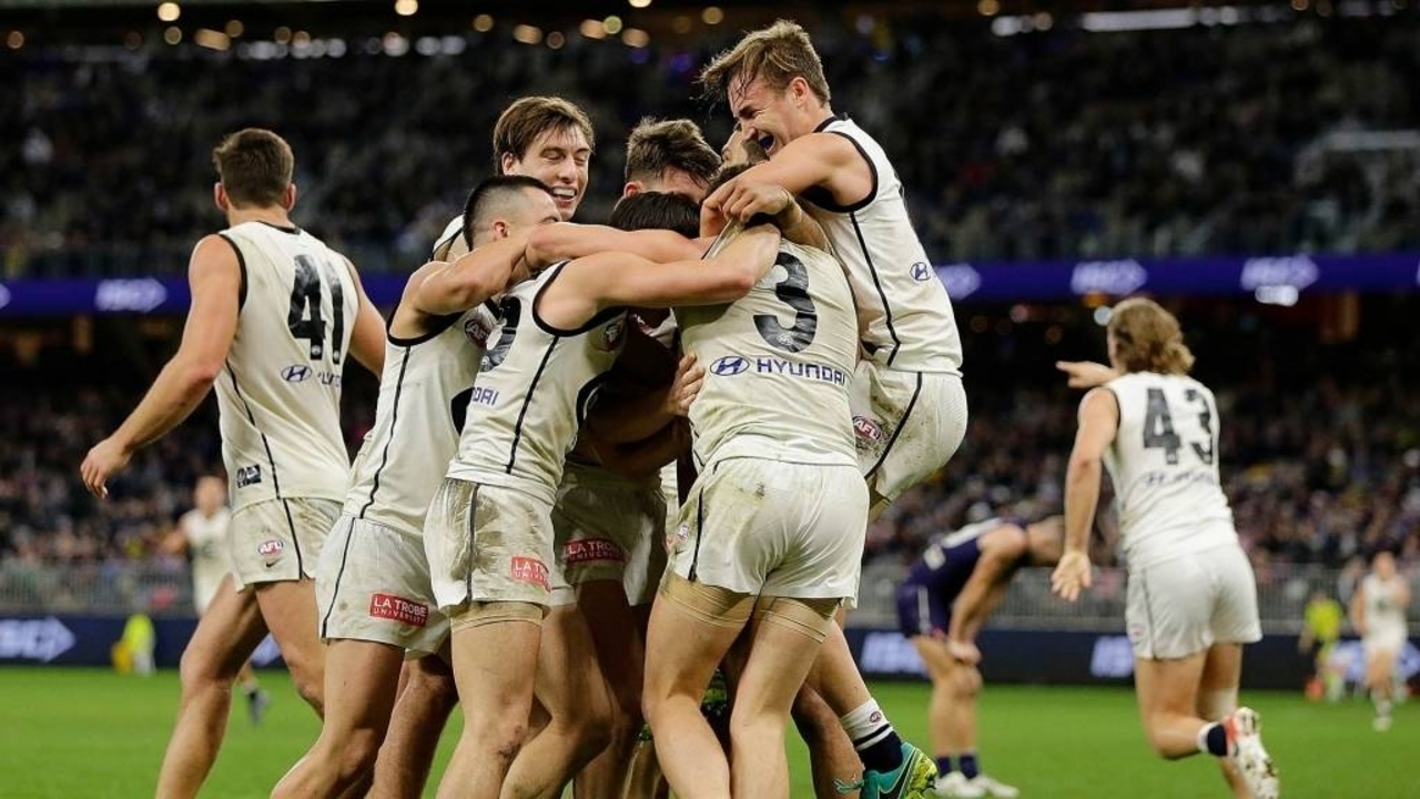 Round 12: Fremantle vs Carlton (2020)