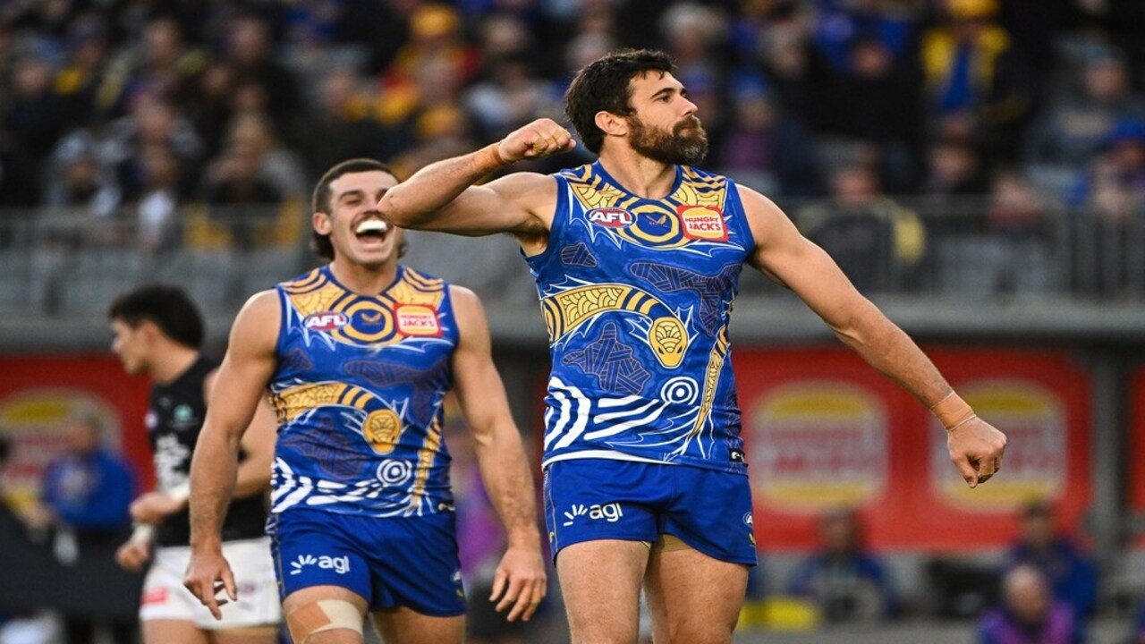 Former West Coast Eagles AFL stars Josh Kennedy, Mark Le Cras