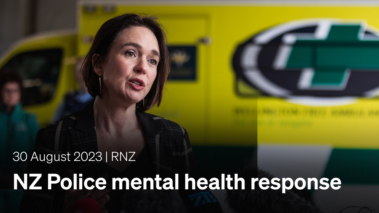 Police, ambulance and mental health co-response teams to be rolled out  nationwide | RNZ News