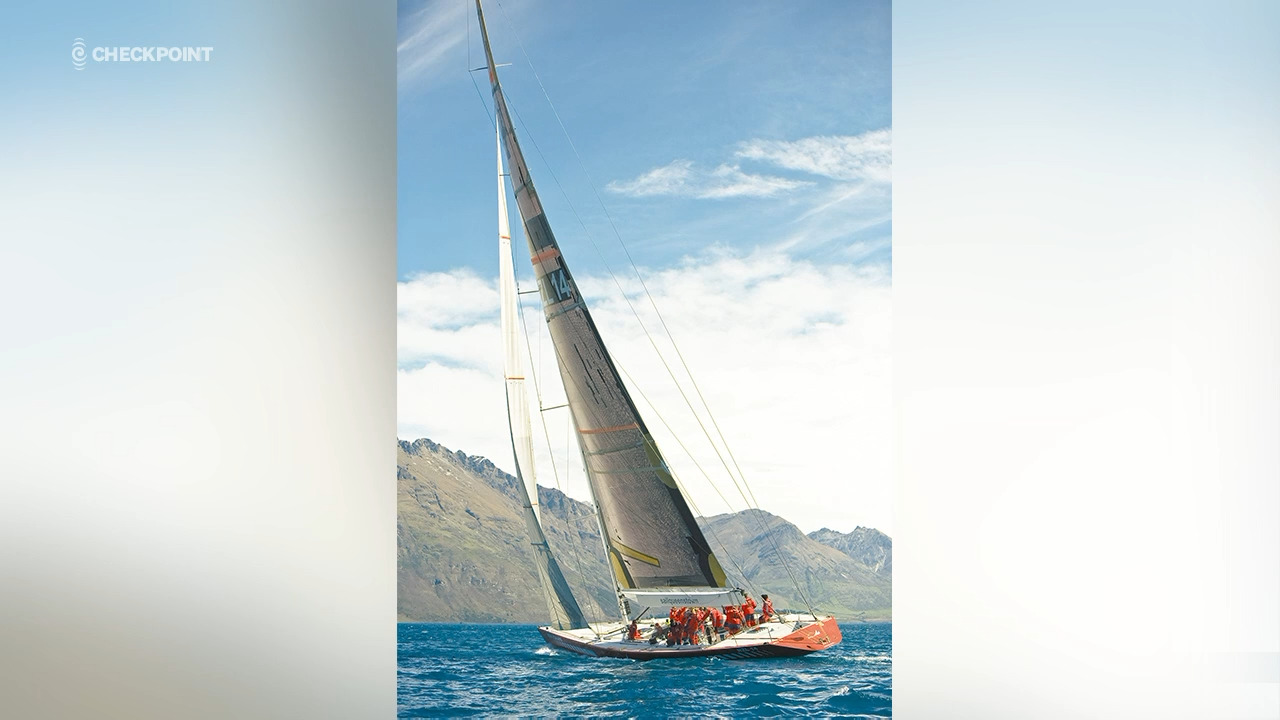 NZL14 America's Cup yacht quietly rotting on a mooring near Queenstown : r/ sailing