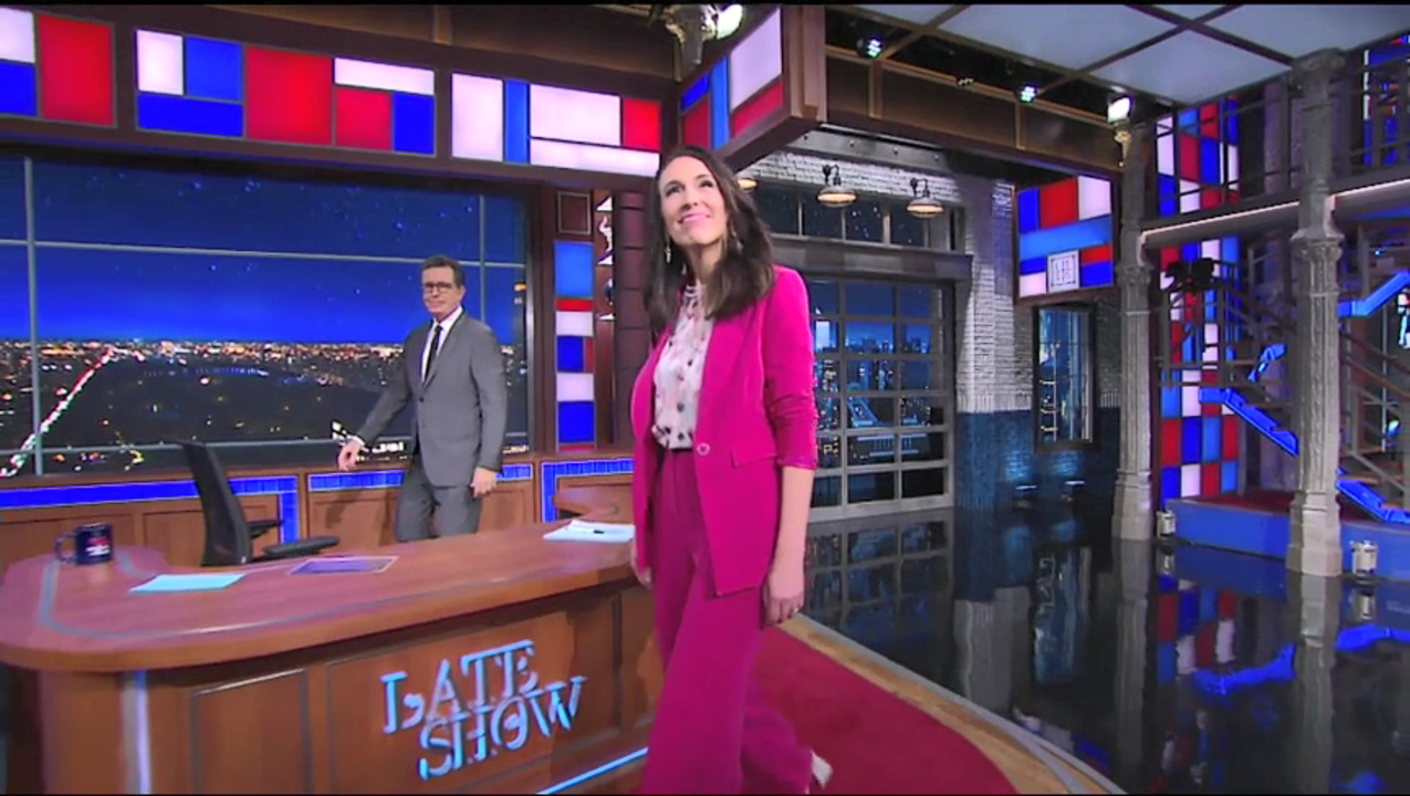 Ardern talks gun control on Late Show with Stephen Colbert | RNZ News