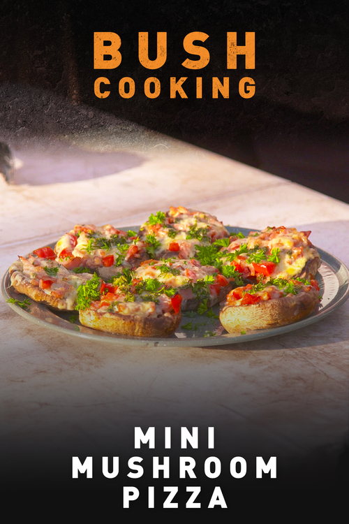 Mini Mushroom Pizza