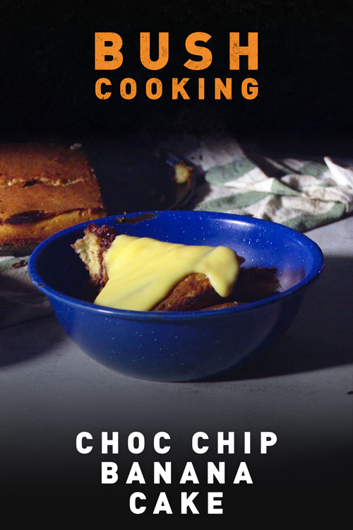 Choc Chip Banana Cake