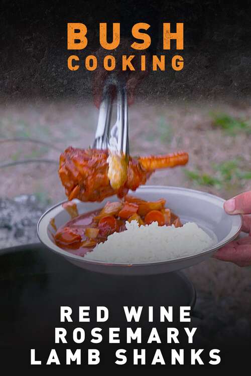 Red Wine Rosemary Lamb Shanks