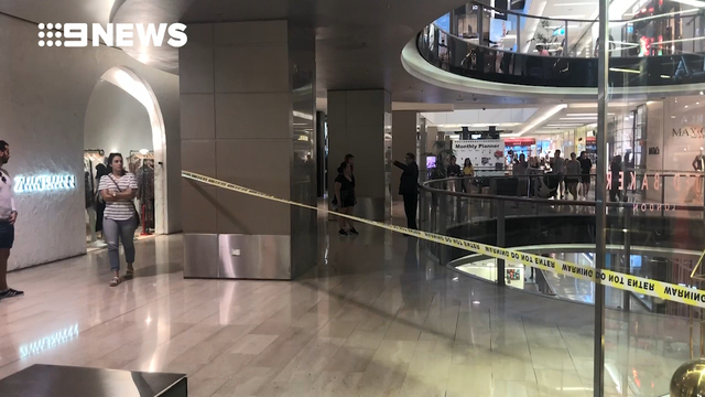 Westfield Bondi shopper dead after falling over a railing