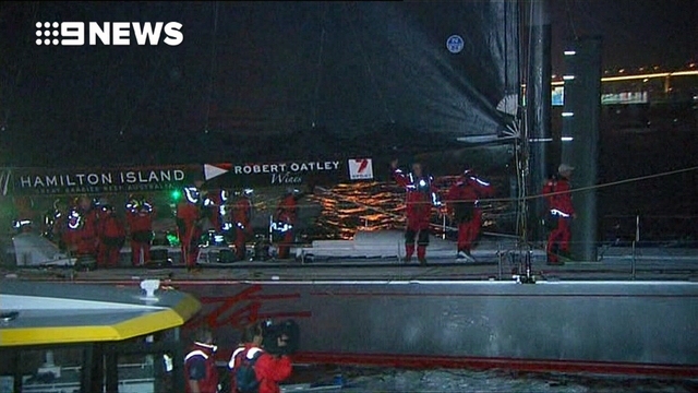 Comanche wins Sydney-Hobart race after protest Comanche wins Sydney-Hobart race after protest