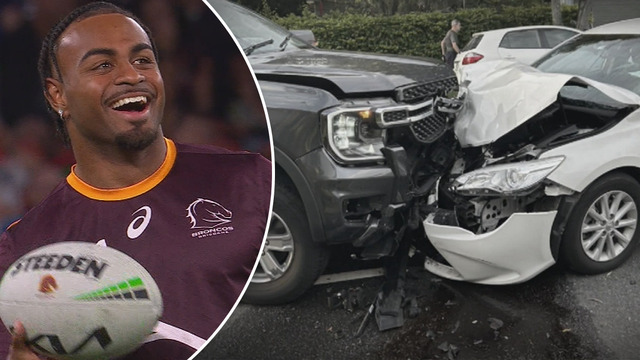 Brisbane Broncos star Ezra Mam fined over drug driving collision