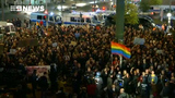 Protests erupt after AfD election result
