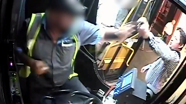 Bus driver 'sprayed in face with chemical' after denying passenger ride