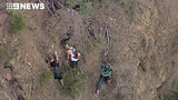 9RAW: Rescue underway at Victoria’s Werribee Gorge