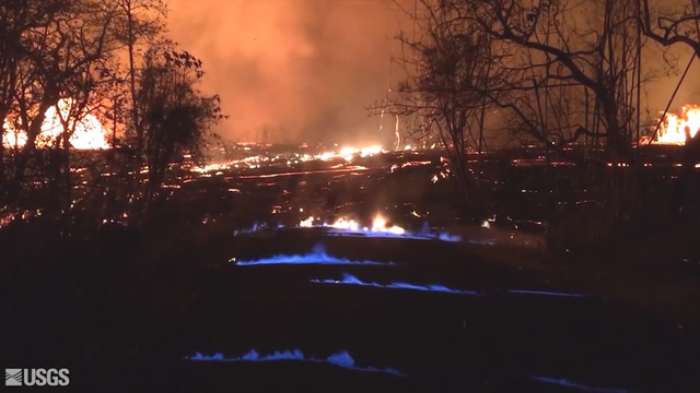 Watch live video of Hawaii's Kilauea volcano erupting