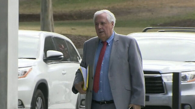 Clive Palmer’s animated court appearance