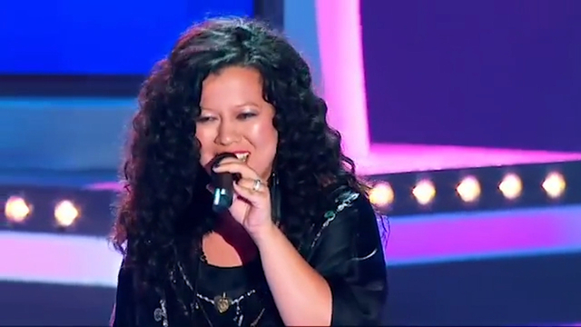 Mahalia Barnes Appears On The Voice In 2012