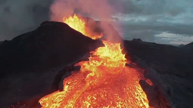 Three Volcanoes Erupting in Alaska