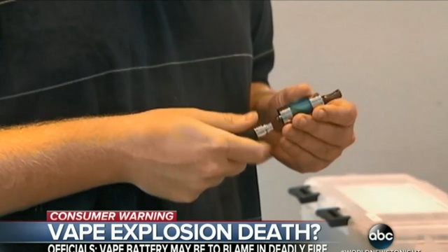 News US Exploding e cigarette blows hole in teen s jaw