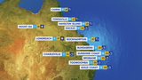 National weather forecast for Wednesday July 9