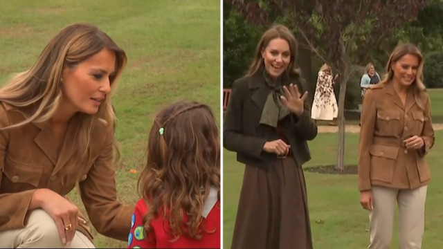 Kate Middleton and Melania Trump engagement: 'Unfiltered' question US First  Lady Melania Trump was asked during outing with the Princess of Wales -  9Honey
