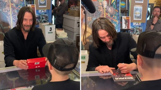 Keanu Reeves and girlfriend Alexandra Grant make rare red carpet appearance in Los Angeles - 9Celebrity