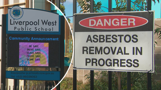 Sydney asbestos contamination Hundreds of students relocated