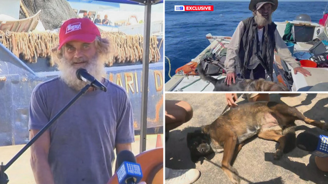 Australian Man and His Dog Rescued After Nearly 3 Months at Sea - The New  York Times