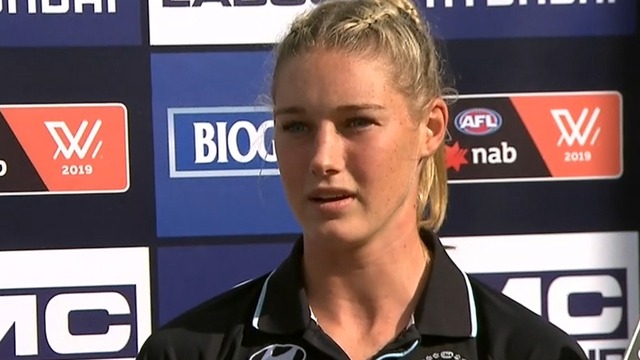 Tayla Harris Picture Aflw How America Reacted To Online Footy Furore