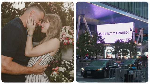 Taylor Swift and Travis Kelce's Wedding LIVE updates: All the details as the wedding of the century takes place in New York | Nine.com.au