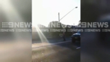 Man pulls out chainsaw in violent road rage brawl