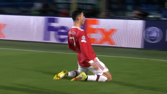 Cristiano Ronaldo Champions League highlights Manchester United vs Atalanta  scores results